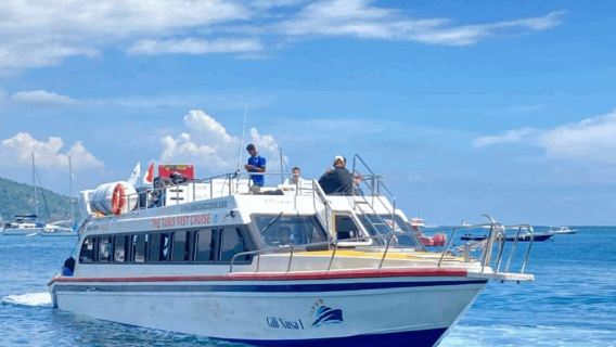 Nusa Lembongan-Gili Islands/Lombok round-trip/one-way boat ticket