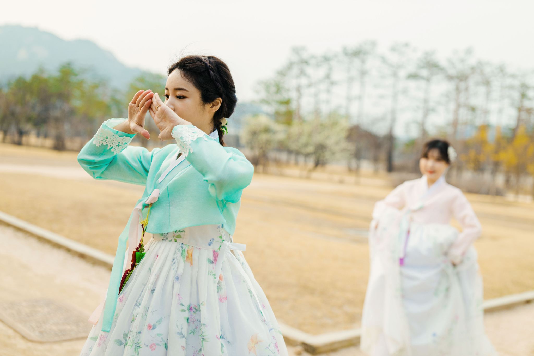 Hanbok rental for men - Gyeongbokgung Palace branch