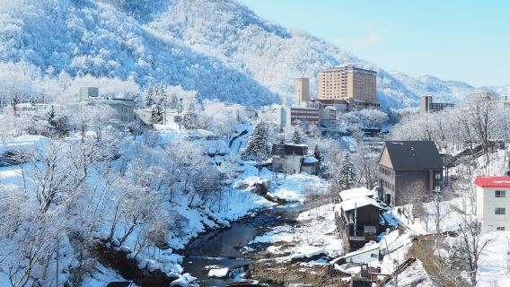 Sapporo 1-day tour | Hill of the Buddha · Jozankei Onsen · Seafood Market · Mount Moiwa, Hokkaido