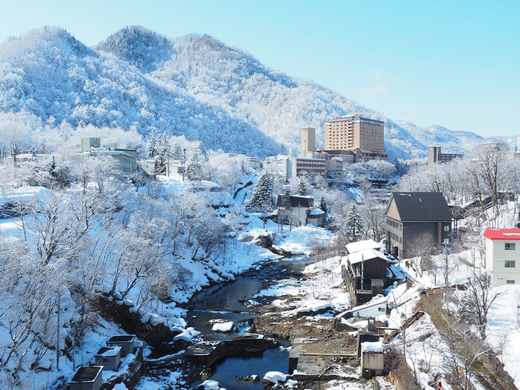 Sapporo 1-day tour | Hill of the Buddha · Jozankei Onsen · Seafood Market · Mount Moiwa, Hokkaido