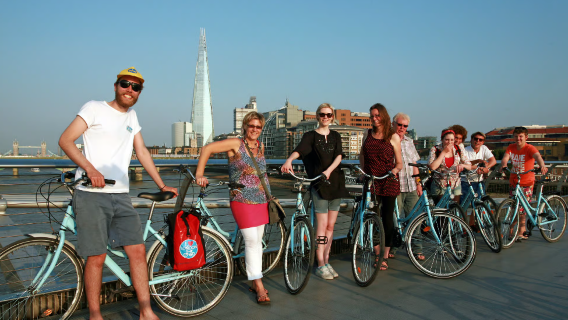 Geführte Fahrradtour durch das Zentrum von London