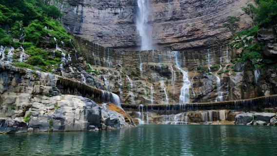 Luoyang, Henan : Grand Canyon de Longtan et merveilles géologiques de la vallée de Red Rock – Visite d'une journée en groupe en chinois