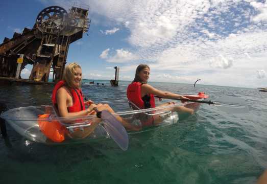 Limited-time special offer: Moreton Island Adventure 1-day tour [Optional snorkeling, fish feeding, sandboarding, or canoeing at Dolphin Island] AUD 151.53