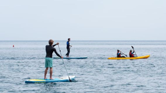 Sestri Levante: Stand Up Paddle zwischen Felsen und kristallklarem Wasser