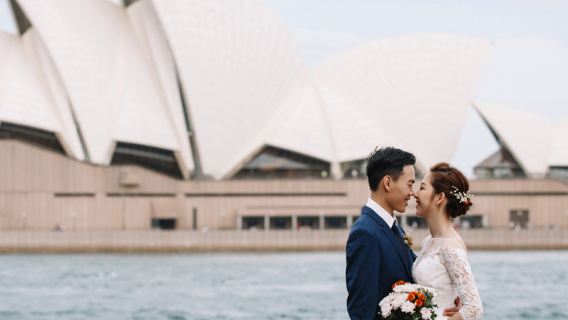 Foto perjalanan di Sydney, Australia[Fotografer pernikahan global Australia Sydney, pemotretan perjalanan untuk pasangan, foto perjalanan, dan pemotretan foto]