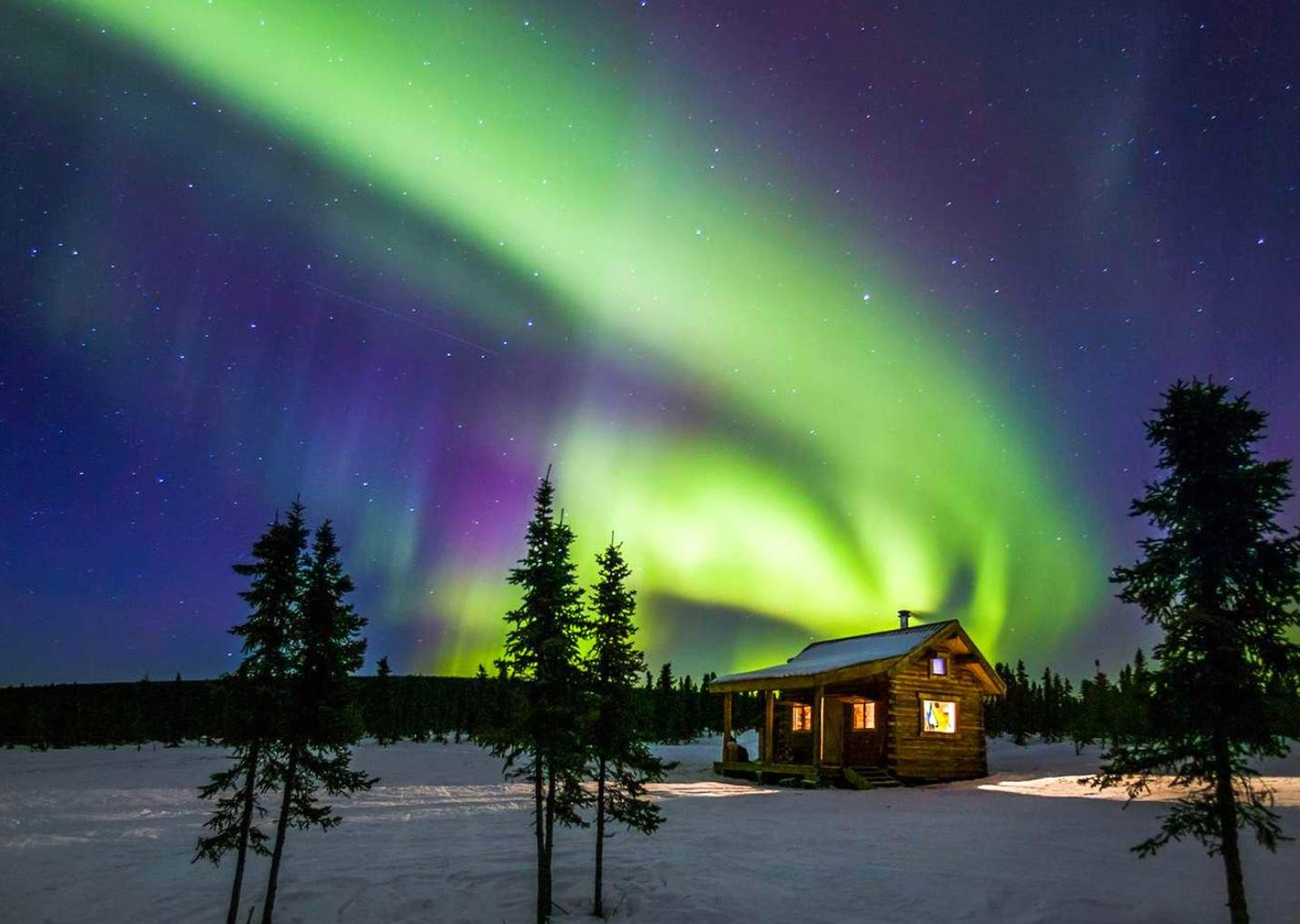 Fairbanks aurora viewing tour in Alaska, United States [Chinese and English guides available]