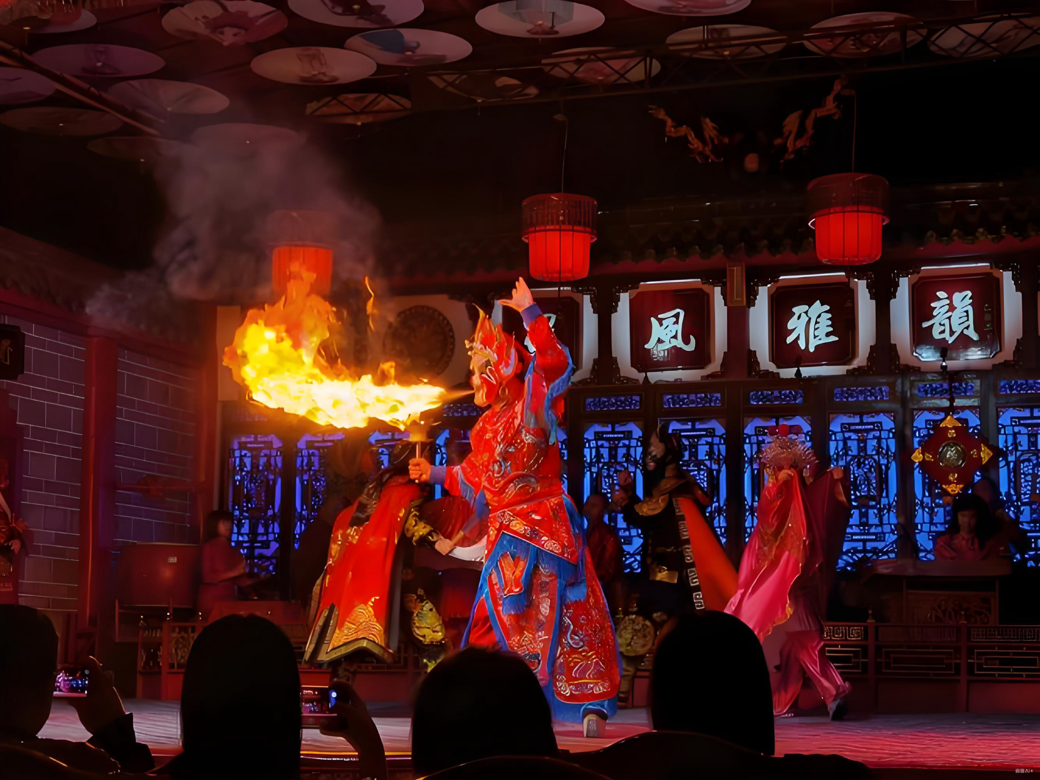 Chengdu Spettacolo Incredibile di Cambio Volto dell'Opera del Sichuan: Servizio di Prenotazione Biglietti Shufengyayun