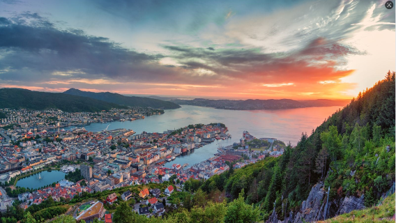 卑爾根中英文包車一日遊 纜車+魚市+布呂根+弗洛伊恩山