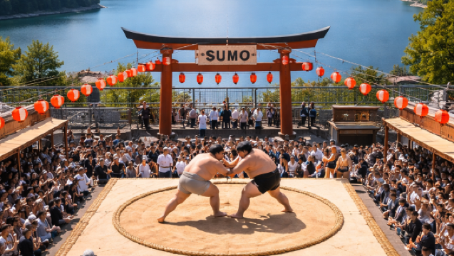 Witness Sumo at the Foot of Mount Fuji [Yokozuna Road] - An Immersive Sumo Culture Experience Show, Combining Japan's Two Iconic Cultural Symbols for a Unique Travel Memory