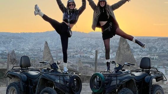 ทัวร์รถเอทีวีพร้อมไกด์ที่คัปปาโดเกีย พร้อมตัวเลือกชมพระอาทิตย์ขึ้น