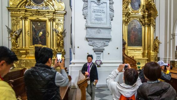 Βαρσοβία: Οδηγούμενη Περιπατητική Περιήγηση με Μουσείο Φρεντερίκ Σοπέν & Συναυλία