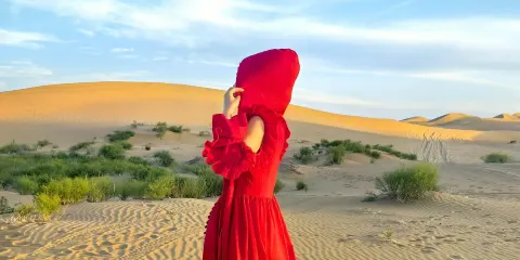 中衞·騰格裡沙漠露營·沙漠玩樂·燒烤·衝浪車·騎駱駝·電單車