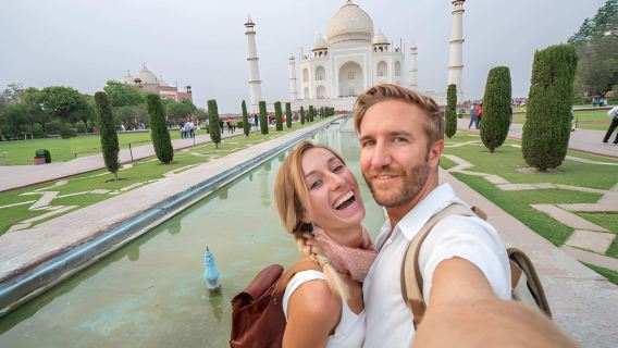Tour al Taj Mahal con guía en directo