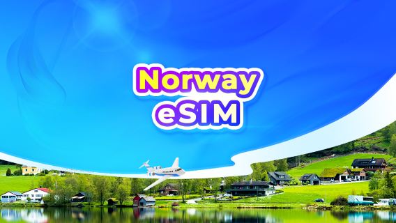 Norway 5G eSIM | Daily package/data package | 24 hr billing | QR code