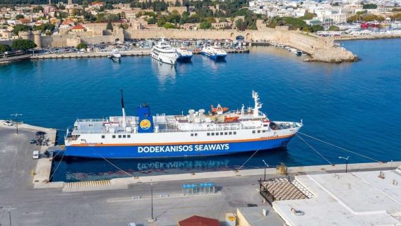Rhodes: Ferry Journeys between Rhodes and Symi