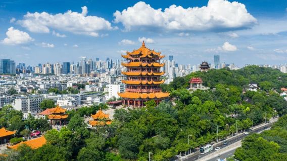 [Perkhemahan sehari penyelidikan Wuhan] Menara Bangau Kuning + Pelayaran pemandangan dua sungai + Kawasan pelancongan budaya Zhiyin
