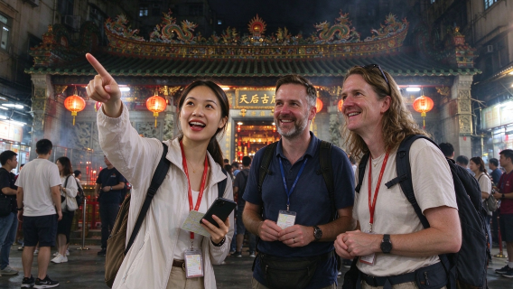 Hongkongs Templet Street nattmarknad: gatuhakskultur och spådomsberättelser