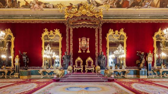 Palacio Real de Madrid: Tour guiado sin colas