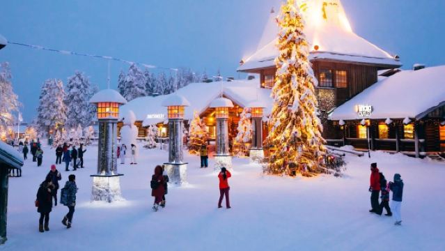 Santa Claus Village + Rovaniemi, Finland + Rovaniemi Snowmobile Experience [Flexible Itinerary]