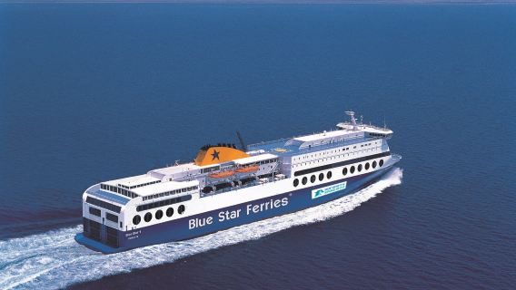 ตั๋วเรือ เที่ยวชมเกาะเอเธนส์/ซานโตรินี/ไมโคนอส/มิลอส ประเทศกรีซ (มีบริการเรือเร็วและเรือช้า Blue Star และ SEAJETS)