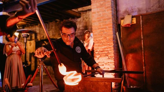 Murano: Glass Blowing Demo at the Glass Cathedral