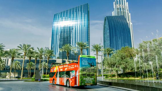 City Sightseeing Dubai: 1, 2 or 3- Day Hop-on Hop-off Bus Tour + Dhow Cruise