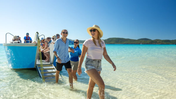 SeaLink Whitehaven Beach + Hill Bay 1-day tour[Departing from Port Schulte]