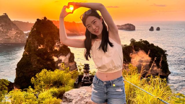 Nusa Penida: Sonnenaufgangs-Tour in der Privatgruppe ab Nusa Penida