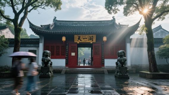 天一閣博物院人員導覽【指定精講師丨獨立私人導覽】