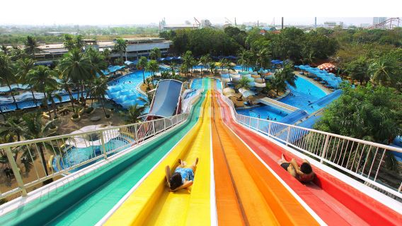 Siam Waterpark Bangkok: Riesenwellenbad und Wasser- und Landaktivitäten | Kinderbereich