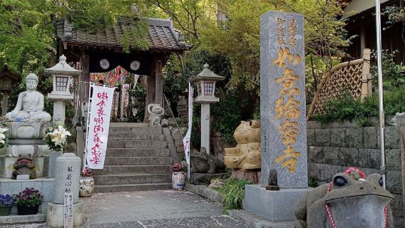 Yoshirinji Temple, Kumamoto Castle or Asusa Senri, Yachiyoza [Departure from Hakata]