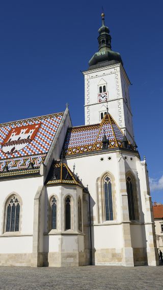 Saint Mark's Church + Museum of Broken Relationships + Ban Jelacic Square + Market Dolac private charter
