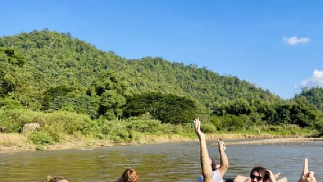 Chiang Mai Full-Day: Trekking, Tubing & Elephant Observation