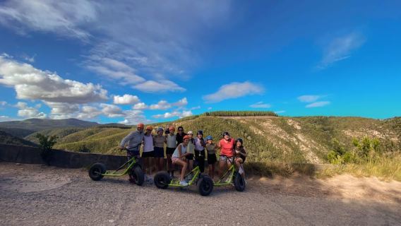Knysna: Downhill Forest Scootour Adventure