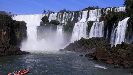 Argentinische Wasserfälle mit Gran Aventura Bootstour