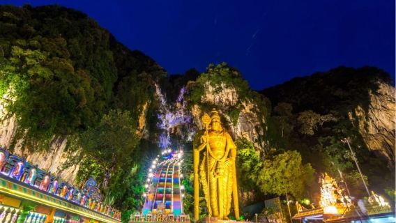 Kuala Lumpur: Grotte di Batu e Santuario degli elefanti di Kuala Gandah