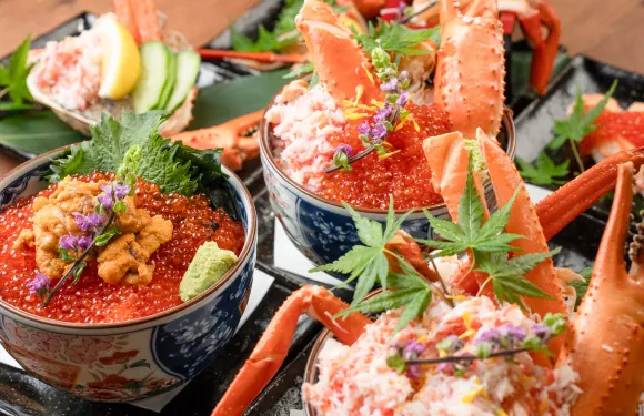 名古屋螃蟹銀-M號雪蟹・紅雪蟹自助暢食套餐！<共63品>