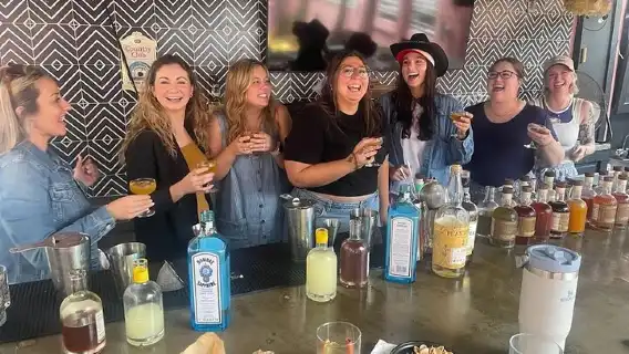 Sip History in The Sun Cabana Covered Cocktail Class