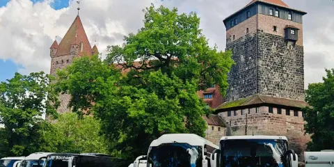 紐倫堡城堡+聖洛倫茨教堂+紐倫堡老城區+聖塞巴爾德大教堂