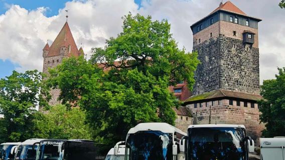 Kastil Nuremberg + Gereja St. Lorenz + Kota Tua Nuremberg + Katedral St. Sebald