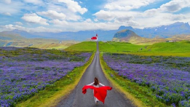 Lawatan sehari berbahasa Cina di Semenanjung Snæfellsnes, Iceland: Rumah Merah ujian penglihatan + Bandar Impian Siang + Pantai Anjing Laut