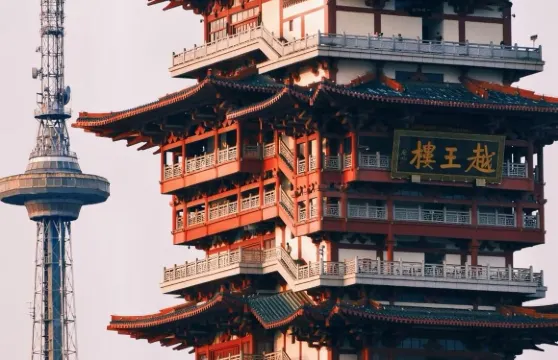 四川綿陽白水湖+中華洞天+聖水寺+越王樓包車一日遊中英文服務