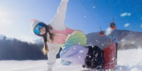 【亞布力西站接送】亞布力滑雪旅遊度假區滑雪套票+馬拉爬犁雪圈+馴鹿園