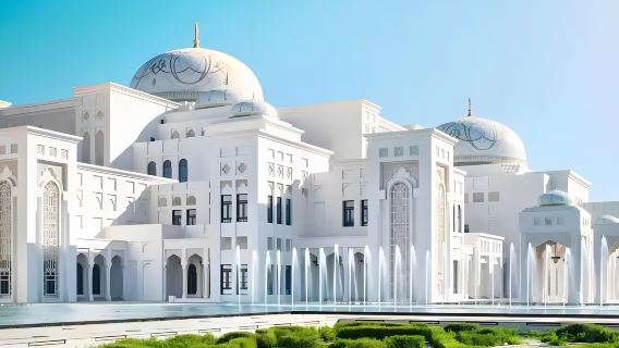 阿布扎比人文溯源包車一日遊：清真寺+總統府+民俗村