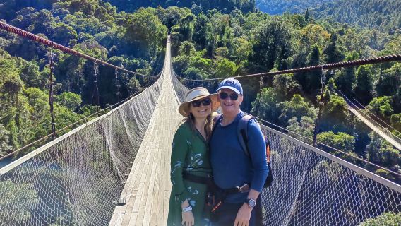 From Jakarta: Situ Gunung Suspension Bridge & Waterfall Tour
