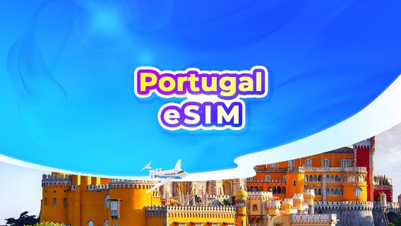 Portugal 5G eSIM | Dagbundel/Data Bundel | 24-uurs facturering | QR-code