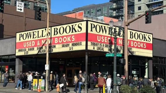 Lawatan sehari ke Portland Amerika + Kedai Buku Powell + Taman Jepun + Taman Ujian Mawar Antarabangsa / Boleh Dilaras