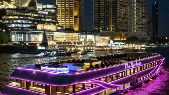 Bangkok: Luxuriöse Dinner-Kreuzfahrt mit Hoteltransfer