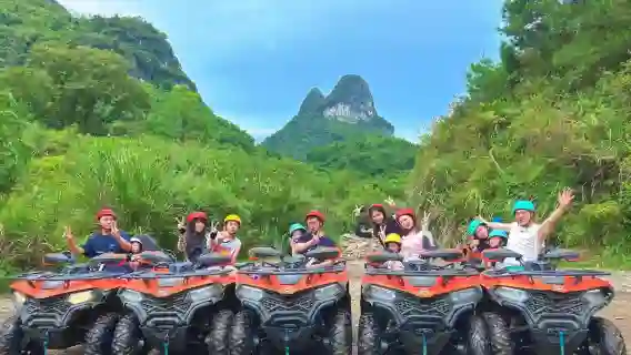 陽朔小馬ATV登山車基地+專業教練帶隊+團建拓展優選+含護具