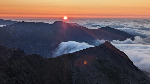 Llanberis: caminata por la montaña Snowdon/Yr Wyddfa al amanecer
